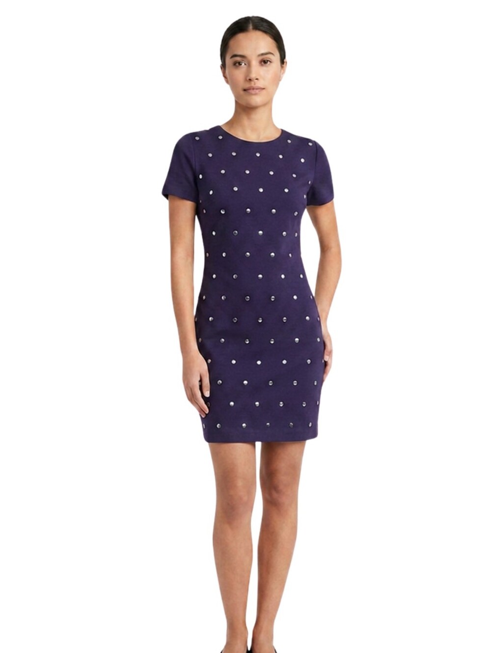 Michael Michael Kors Purple Stud Dot Dress size S
